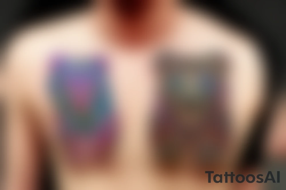 Gay, proud, positive, lucky, bear tattoo idea