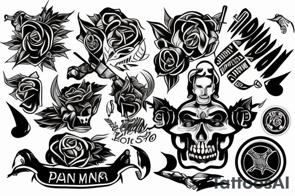 Man in pain because of his mind tattoo idea