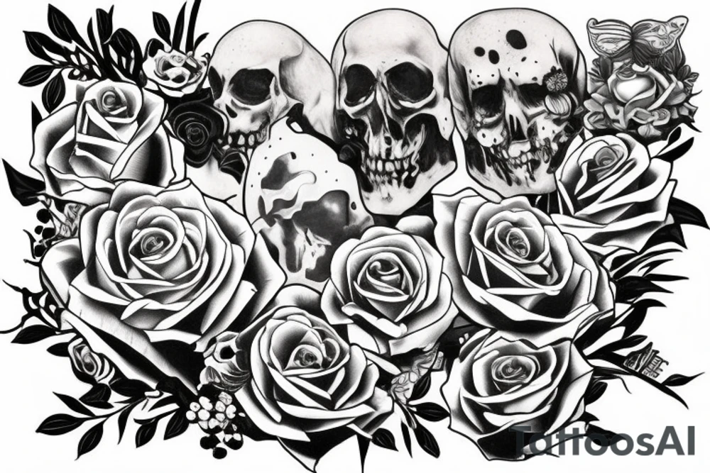 Coffin tattoo idea