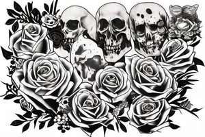 Coffin tattoo idea