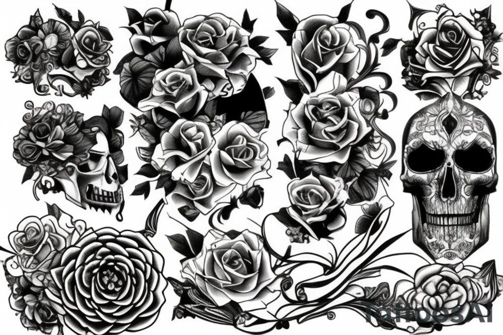 Coffin tattoo idea