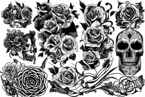 Coffin tattoo idea