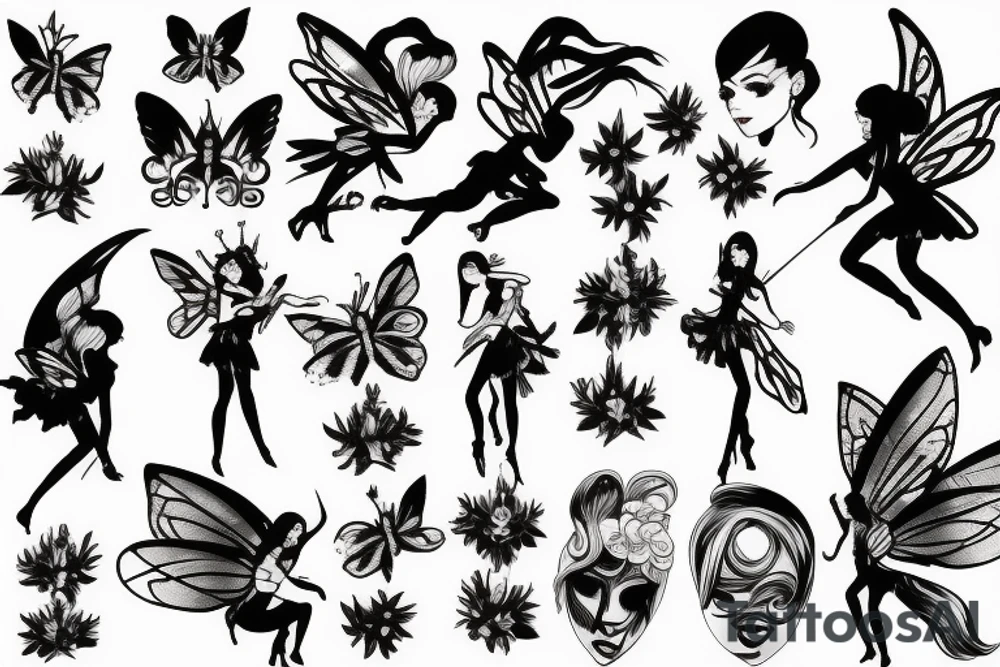fairy tattoo idea