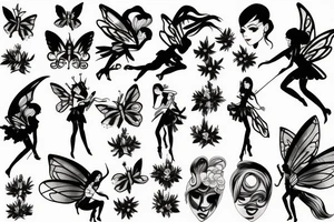 fairy tattoo idea