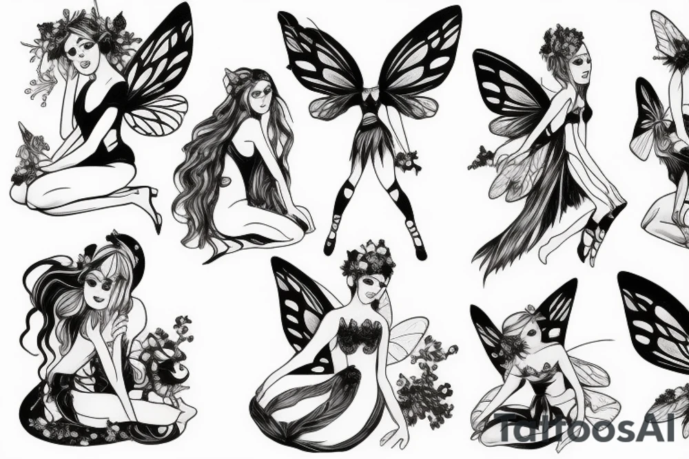 fairy tattoo idea