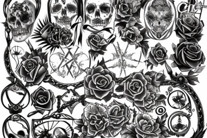 Gothic tattoo idea