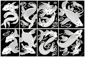 koi fish tattoo idea