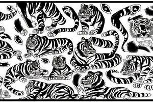 tiger tattoo idea