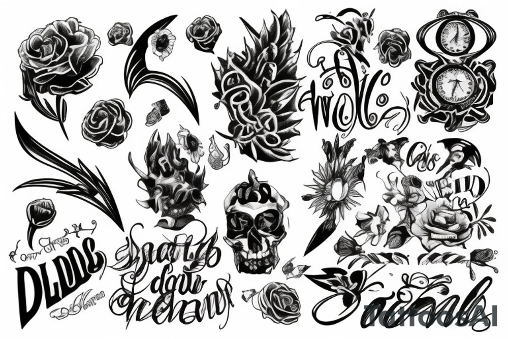 Two words tattoo idea