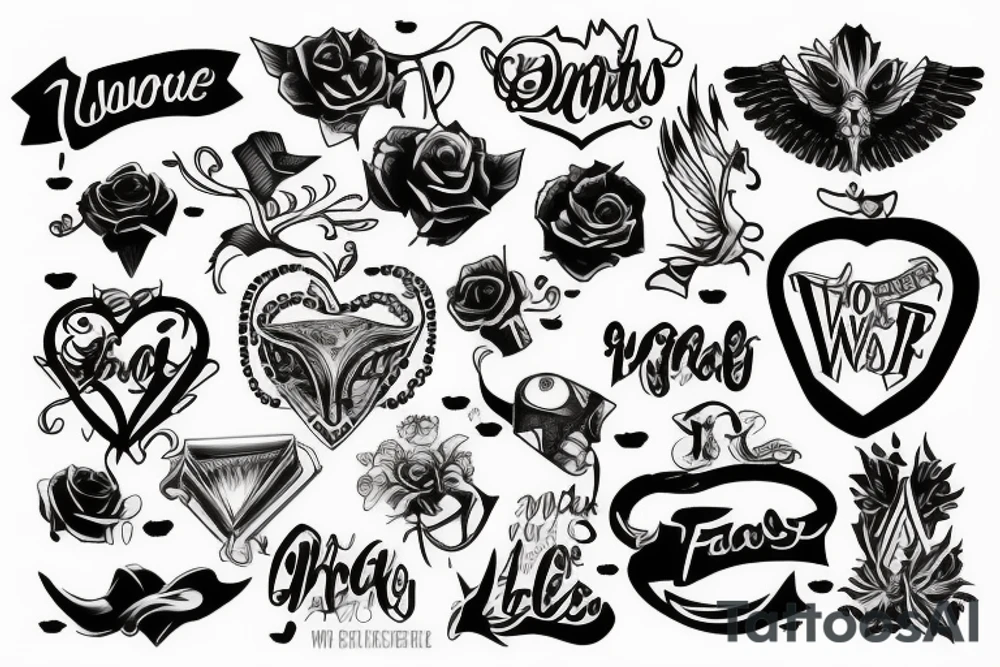 Two words tattoo idea