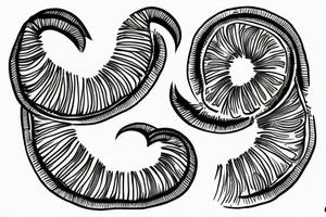Silver fern tattoo idea