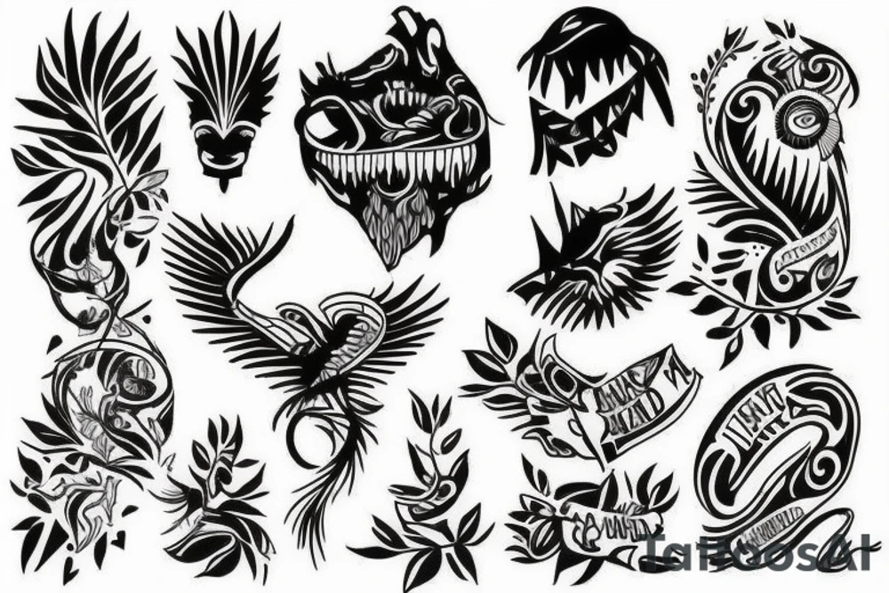 New zealand inspired tattoos tattoo idea