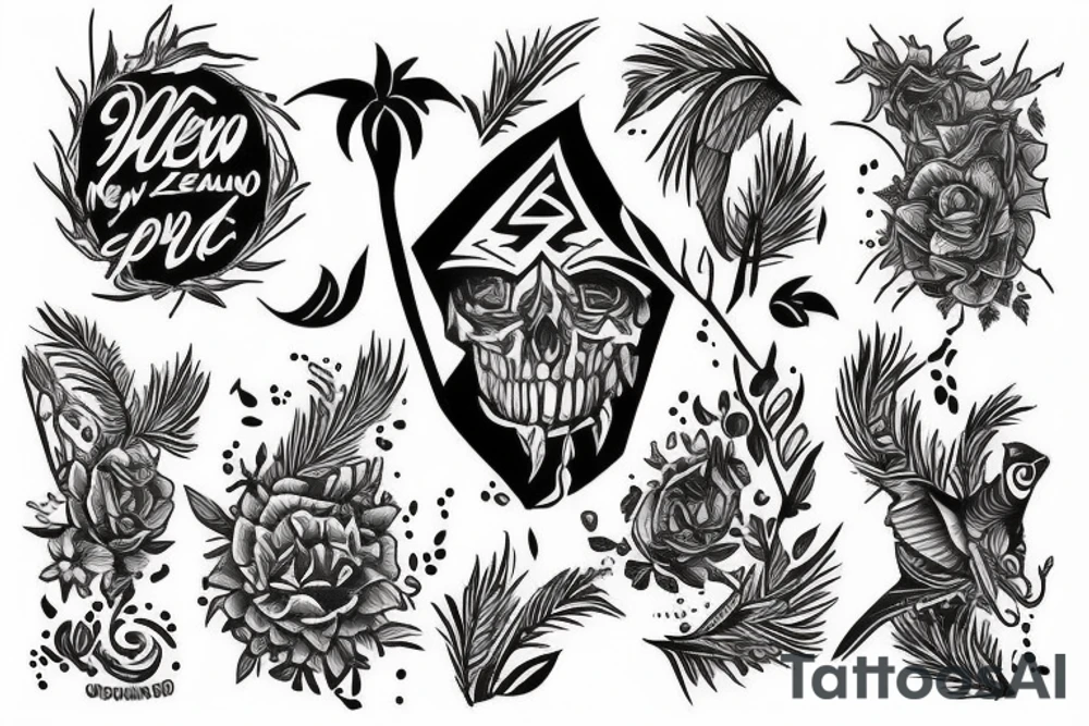 New zealand inspired tattoos tattoo idea