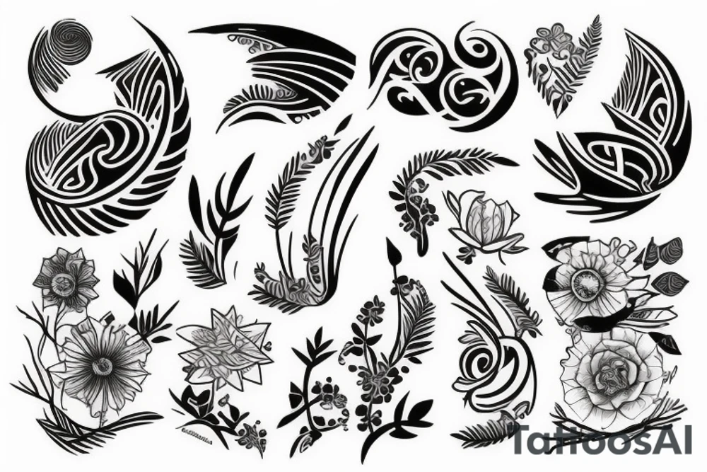 Nz inspired tattoos tattoo idea
