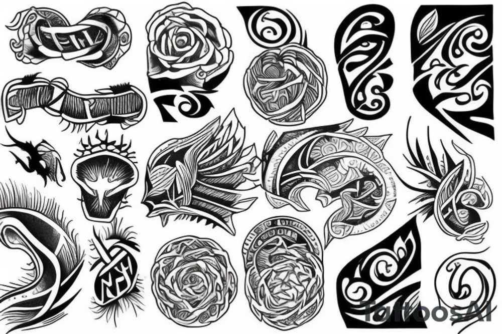 Nz inspired tattoos tattoo idea