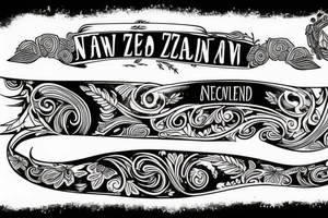 New zealand the country inspired tattoo tattoo idea