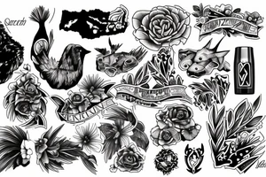 Nz the country inspired tattoo tattoo idea