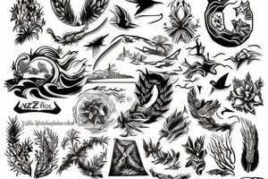 Nz the country inspired tattoo tattoo idea