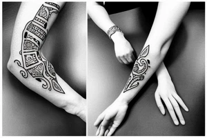 Small arm tattoo about courage tattoo idea