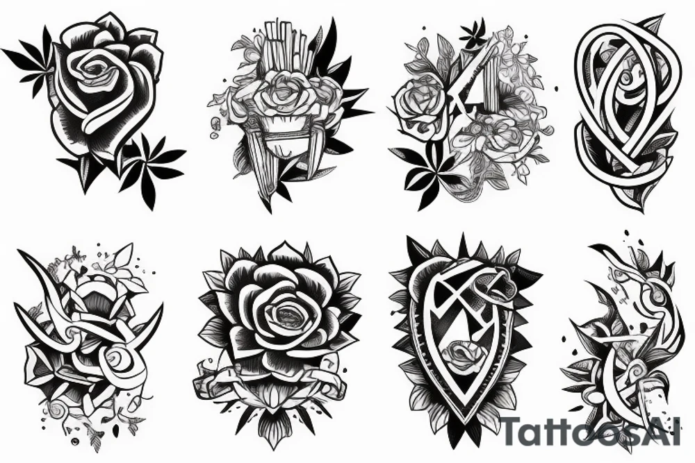 Small arm tattoo tattoo idea