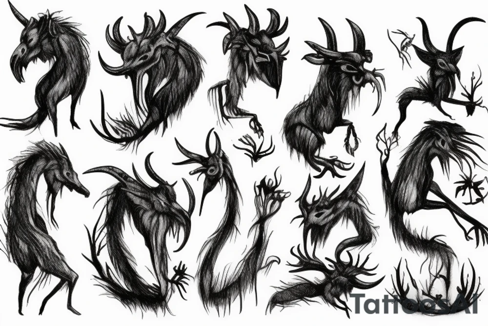 Jersey devil tattoo idea