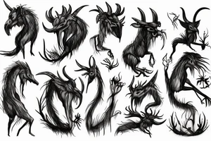 Jersey devil tattoo idea