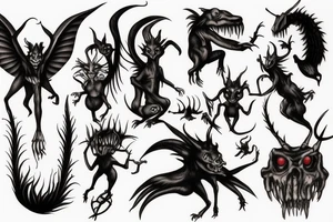 Jersey devil tattoo idea