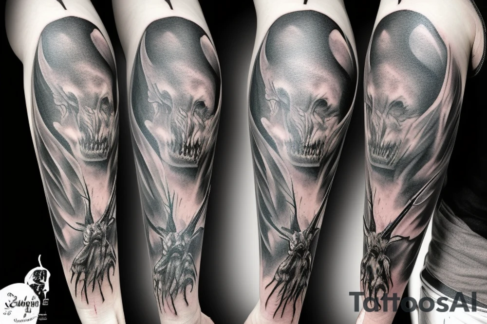 Jersey devil tattoo idea