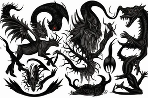 Jersey devil tattoo idea