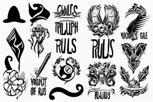 understand the rules of the game tattoo idea