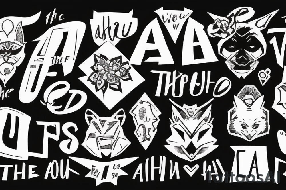 you are the alpha, not the omega tattoo idea