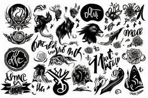 you are the alpha, not the omega tattoo idea