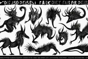 Jersey Devil tattoo idea
