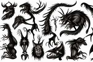Jersey Devil tattoo idea