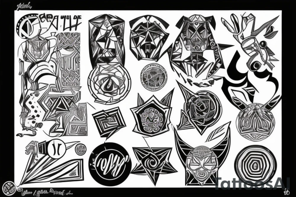 you are the alpha, not the omega tattoo idea