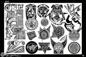 you are the alpha, not the omega tattoo idea