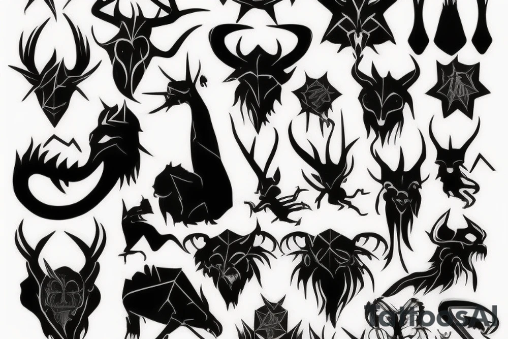 Jersey Devil tattoo idea