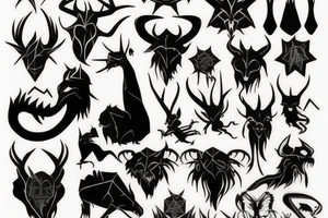 Jersey Devil tattoo idea
