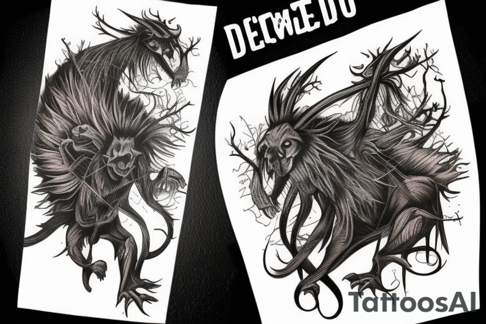 Jersey Devil tattoo idea