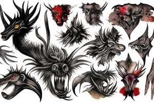 Jersey Devil tattoo idea