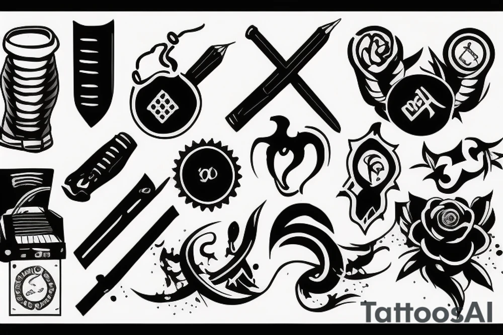 game rules tattoo idea