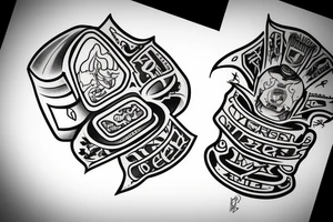 game rules tattoo idea