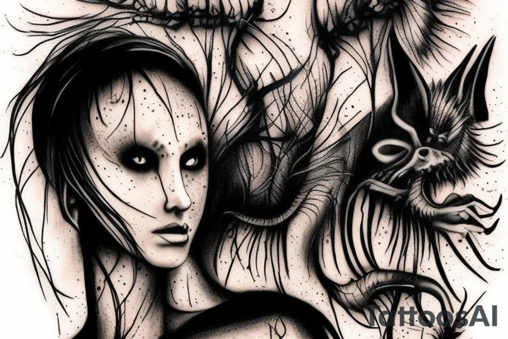 Jersey Devil tattoo idea