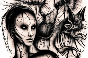 Jersey Devil tattoo idea