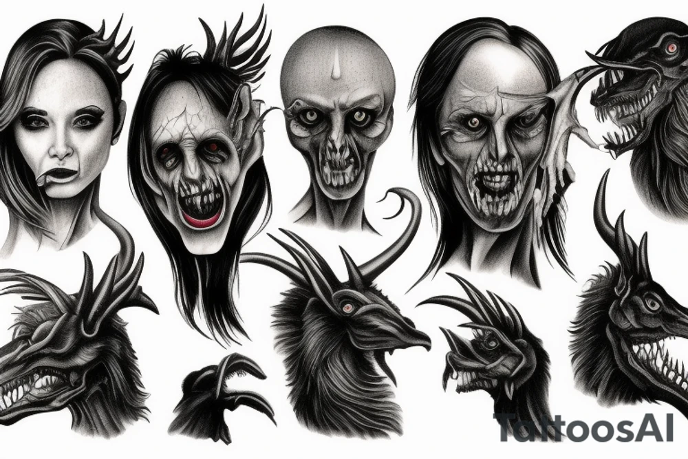 Jersey Devil tattoo idea
