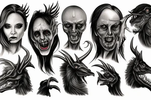 Jersey Devil tattoo idea