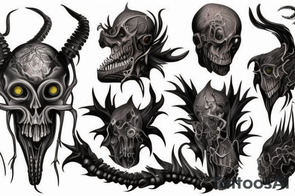 Jersey Devil tattoo idea