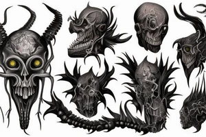 Jersey Devil tattoo idea