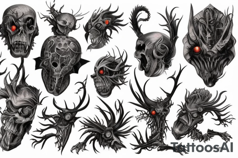 Jersey Devil tattoo idea