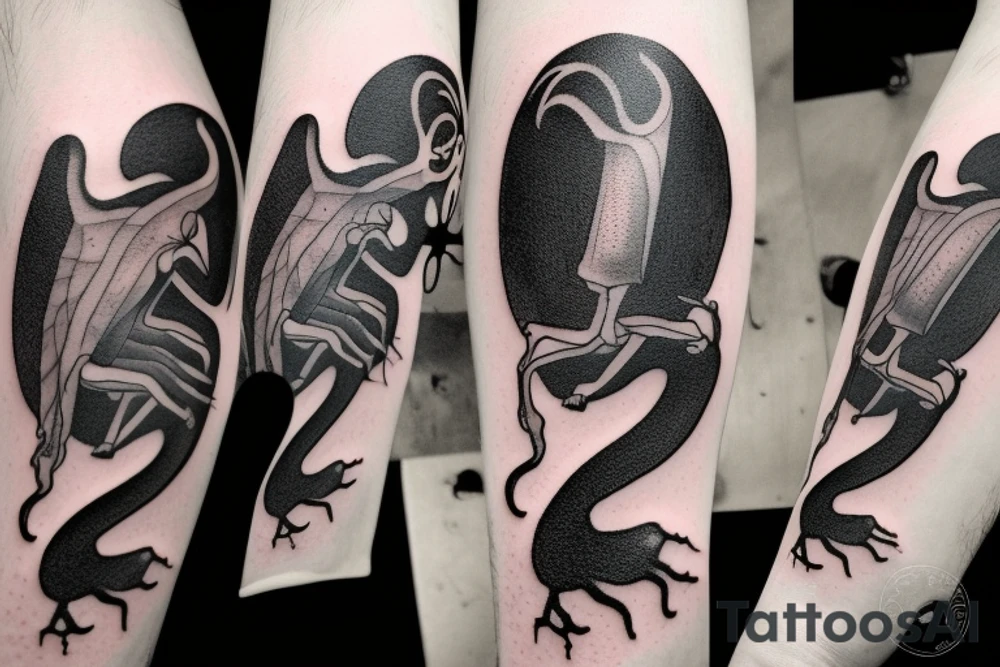 Jersey Devil tattoo idea